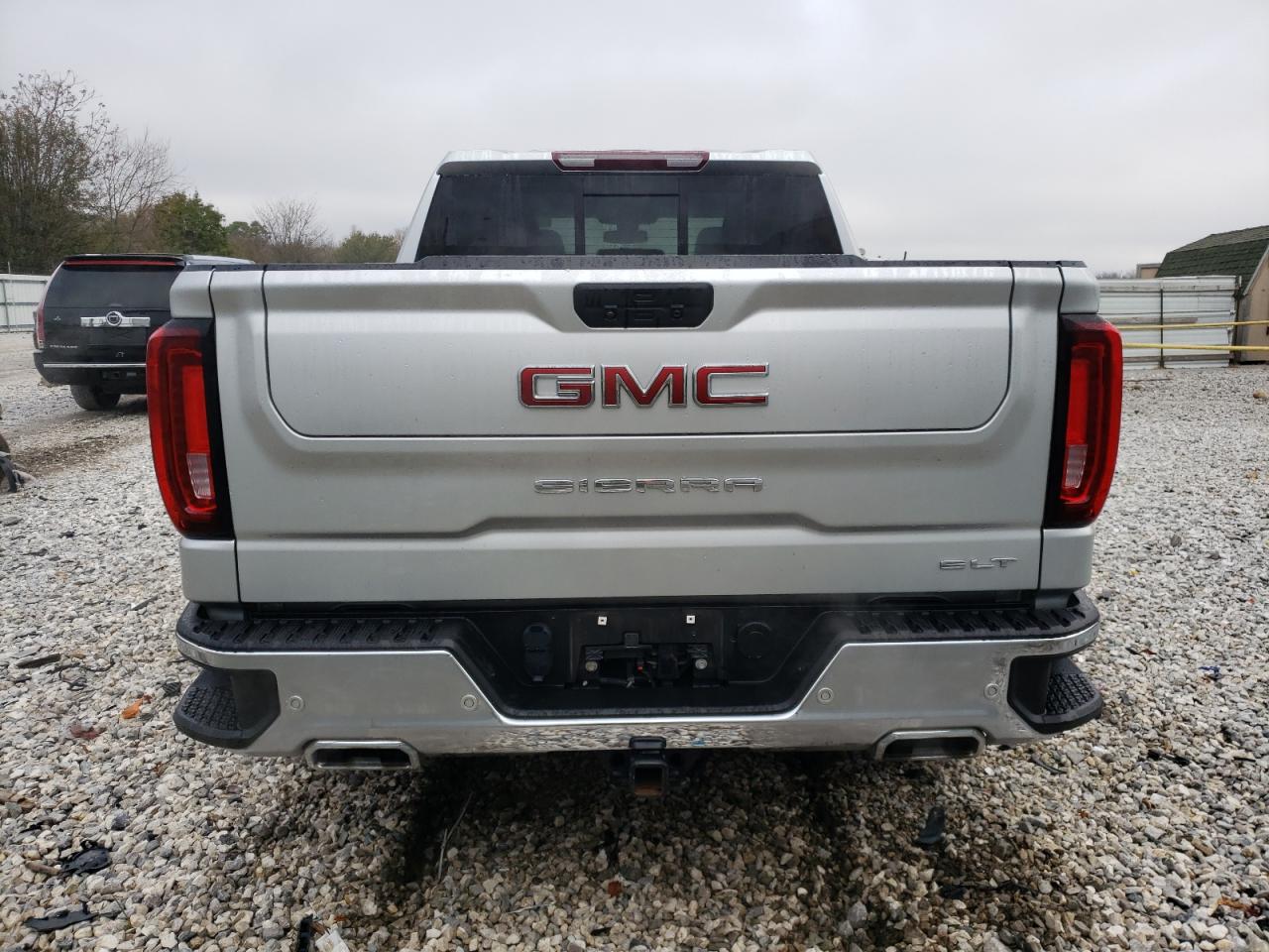 2022 GMC Sierra VIN 3GTU9DED9NG156258 Copart auction photo, front end / side damage thumbnail 6