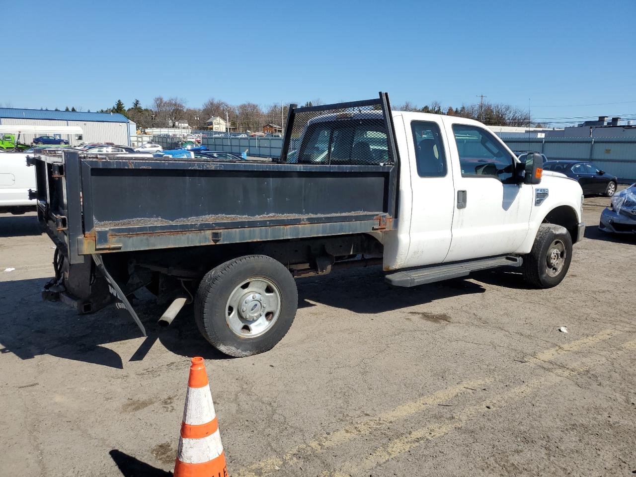 2008 Ford F250 VIN 1FTSX21538EB11103 Copart auction photo, undercarriage damage thumbnail 3