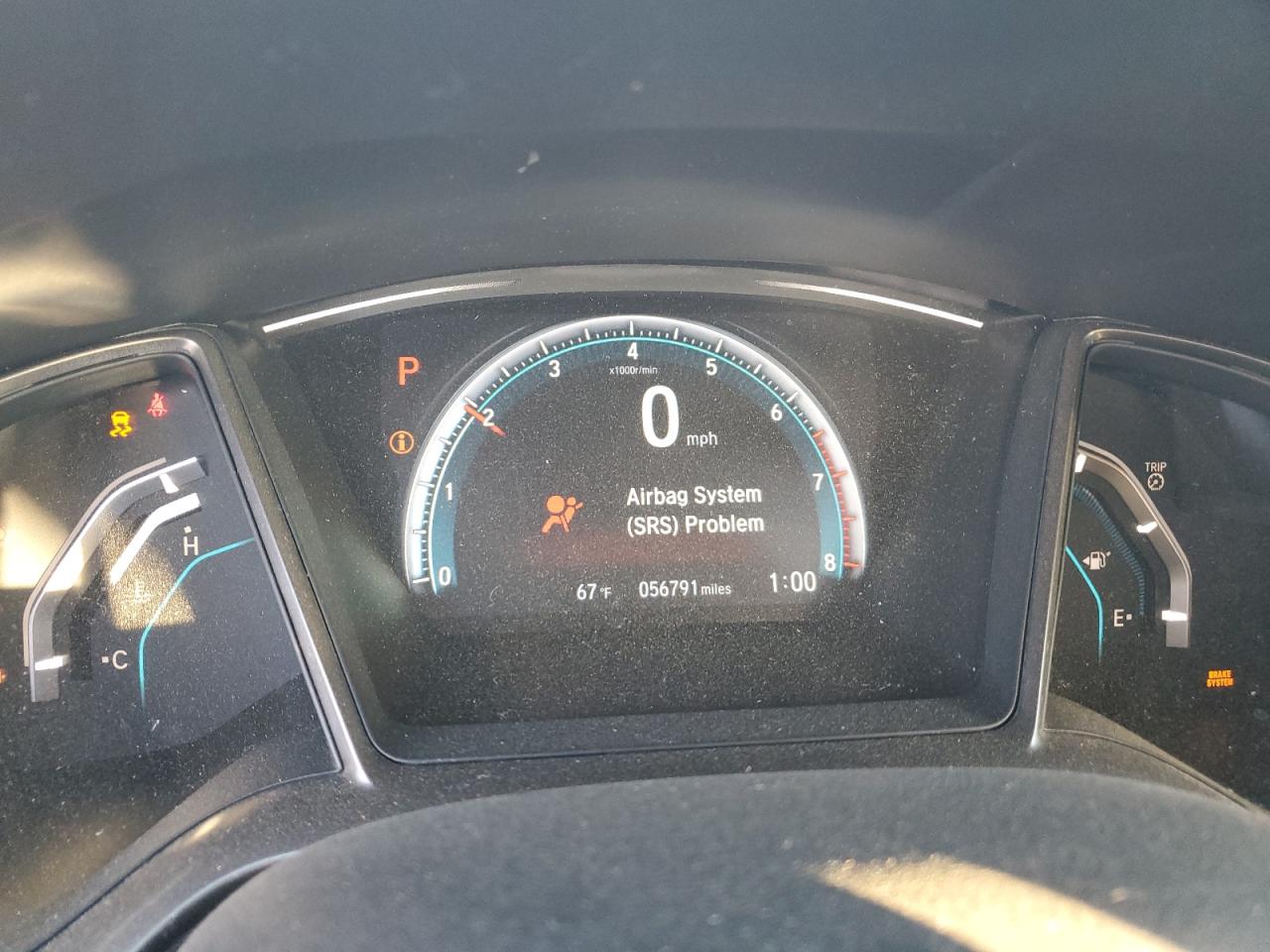 2018 Honda Civic VIN SHHFK7H50JU236095 Copart auction photo, rear end / front end damage thumbnail 9