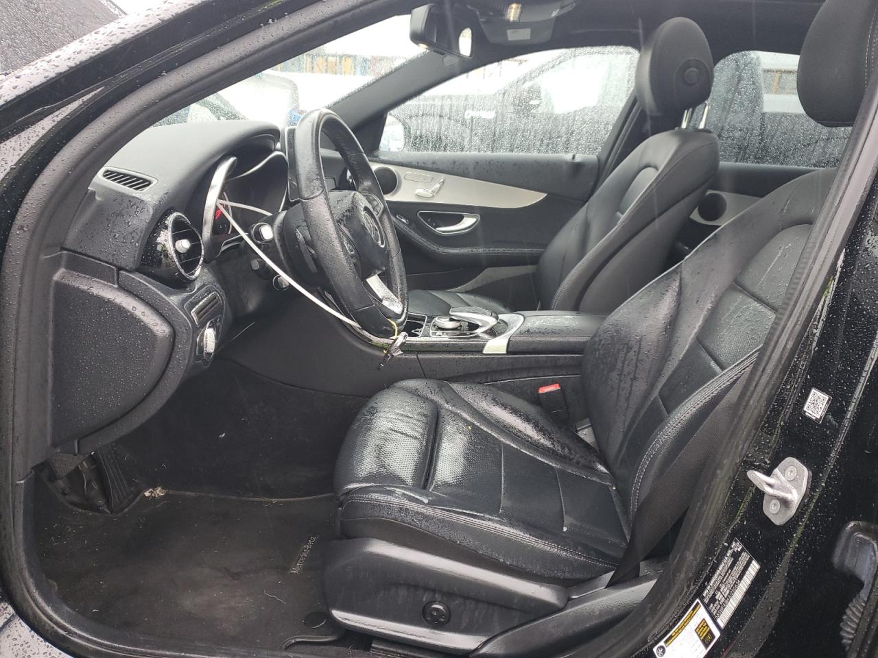 2018 Mercedes-Benz C-klasse VIN 55SWF4JB4JU250634 Copart auction photo, side / minor dent/scratches damage thumbnail 7
