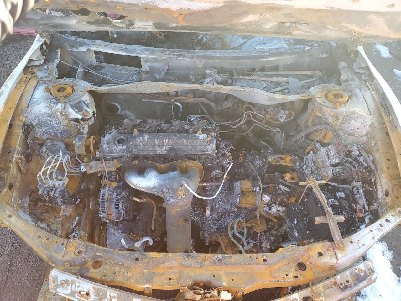 2007 Toyota Camry VIN JTNBE46K073035748 Copart auction photo, burn damage thumbnail 11