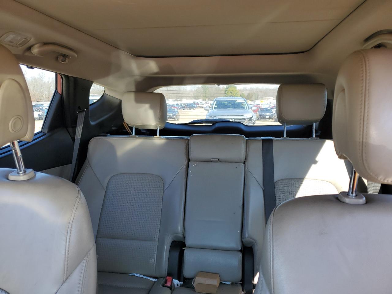 2013 Hyundai Santa Fe VIN 5XYZU3LB4DG035604 Copart auction photo, front end / mechanical damage thumbnail 10