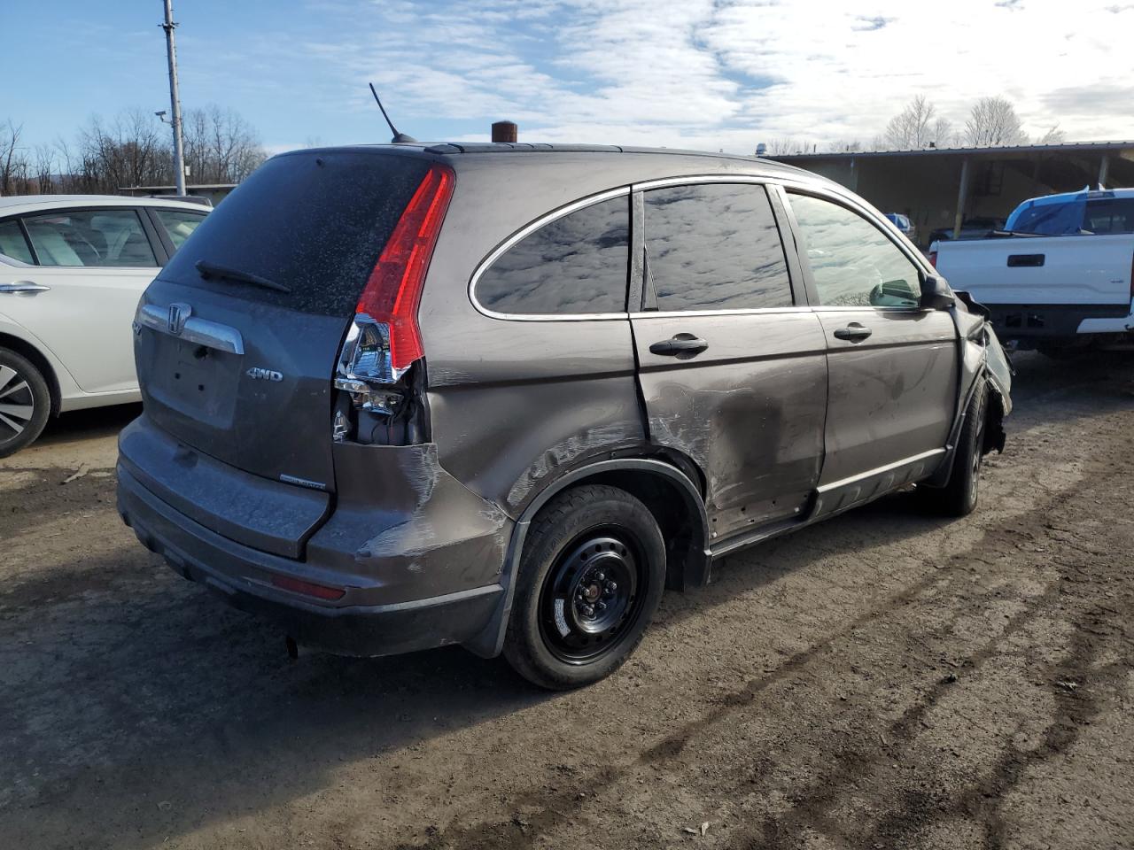 2010 Honda CR-V VIN 5J6RE4H58AL000399 Copart auction photo, all over damage thumbnail 3