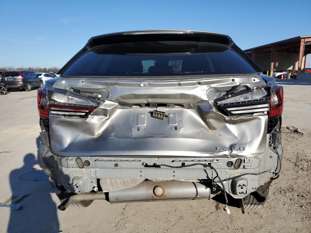 2020 Lexus RX VIN 2T2AZMAA3LC163000 Copart auction photo, front end / rear end damage thumbnail 6