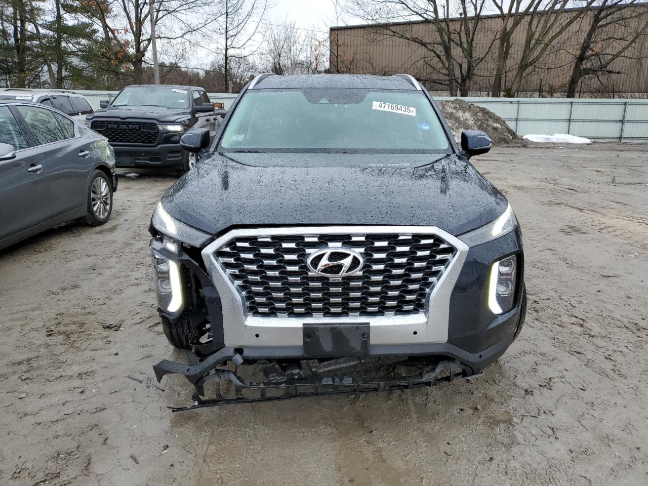 2020 Hyundai Palisade VIN KM8R4DHE0LU126628 Copart auction photo, front end / mechanical damage thumbnail 5