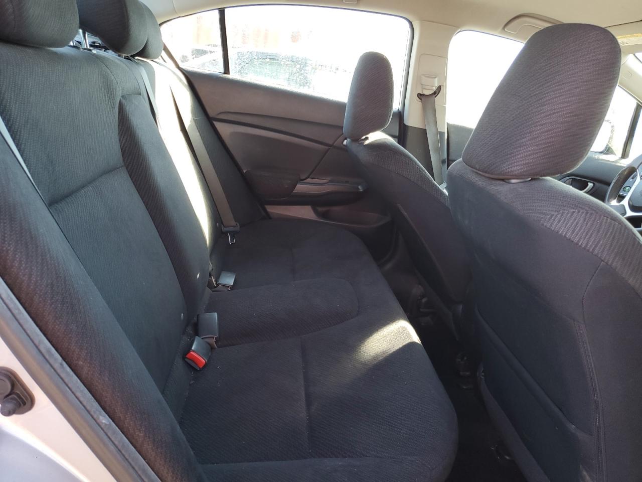 2013 Honda Civic VIN 2HGFB2F57DH529676 Copart auction photo, rear end damage thumbnail 10