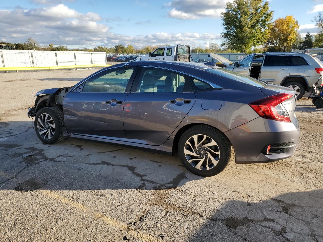 2017 Honda Civic VIN 19XFC2F77HE079526 Copart auction photo, front end damage thumbnail 2
