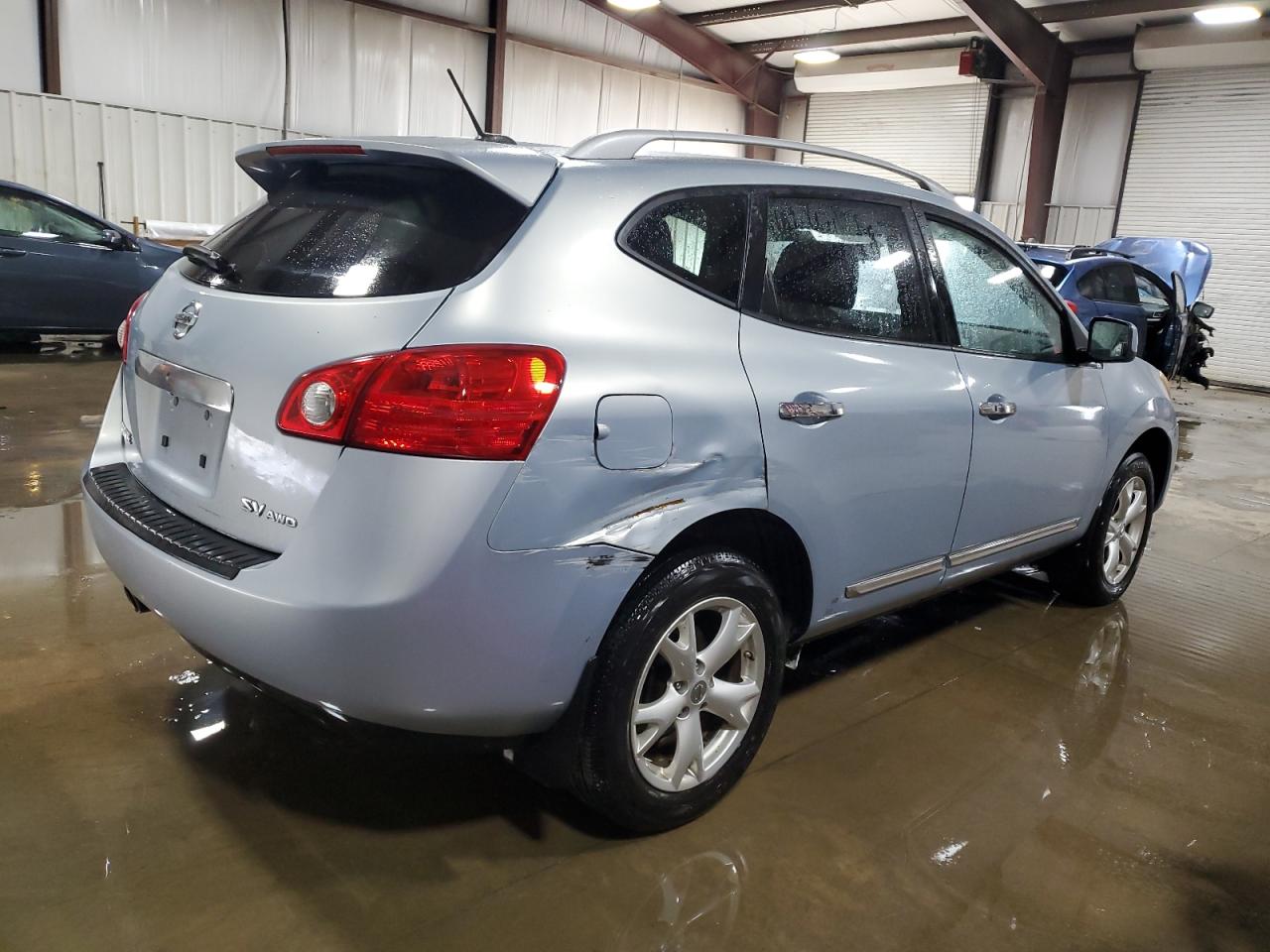 2011 Nissan Rogue VIN JN8AS5MV4BW302753 Copart auction photo, rear end damage thumbnail 3
