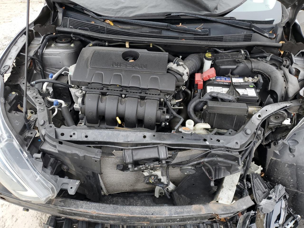 2017 Nissan Sentra VIN 3N1AB7AP0HY313685 Copart auction photo, front end / side damage thumbnail 11