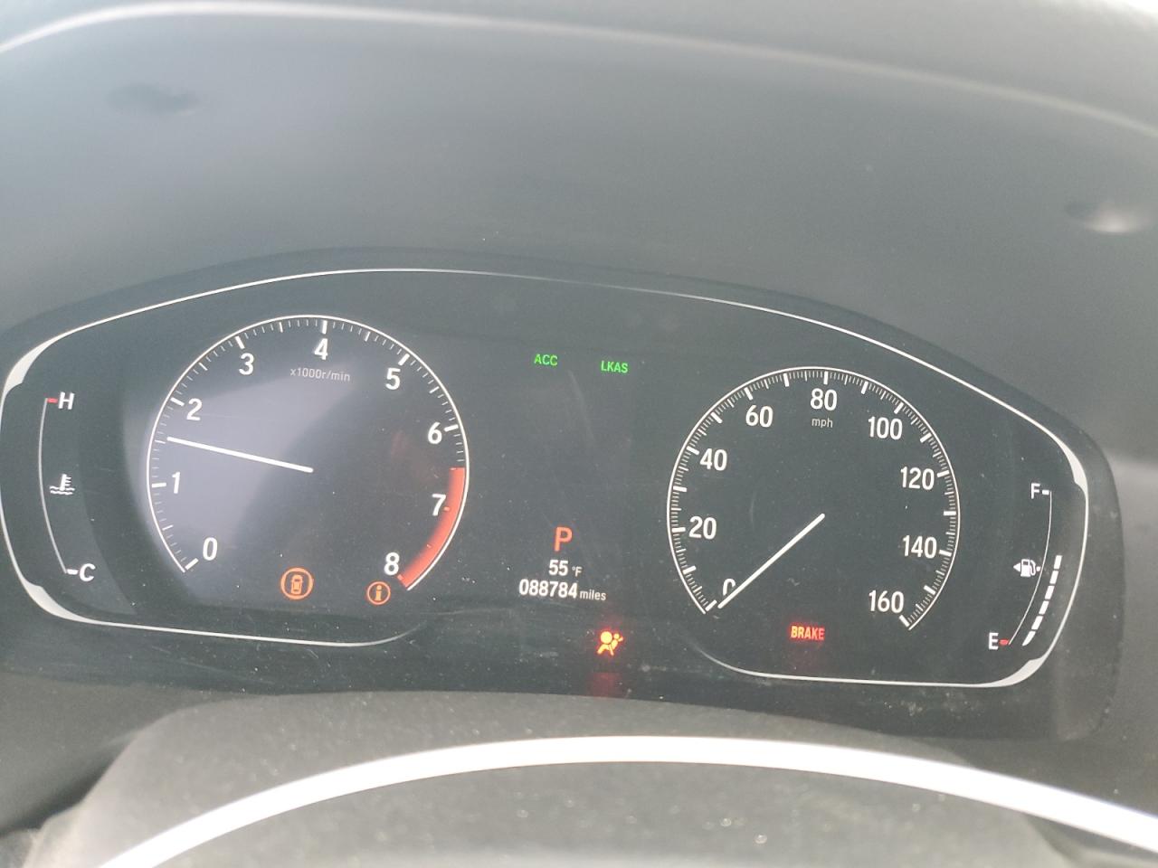 2018 Honda Accord VIN 1HGCV1F47JA085415 Copart auction photo, side damage thumbnail 9