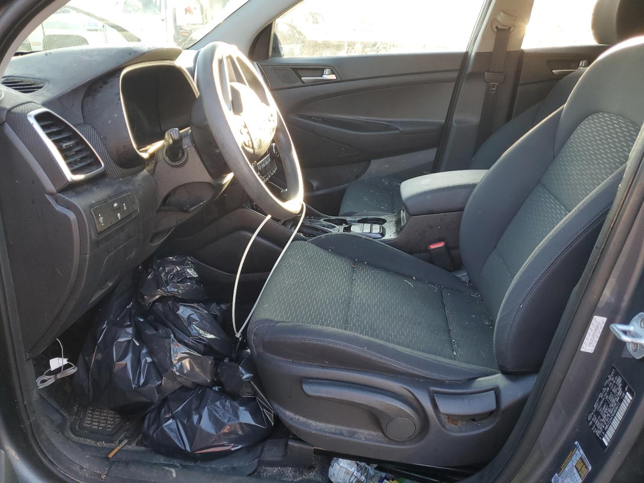 2019 Hyundai Tucson VIN KM8J2CA47KU968413 Copart auction photo, front end / minor dent/scratches damage thumbnail 7