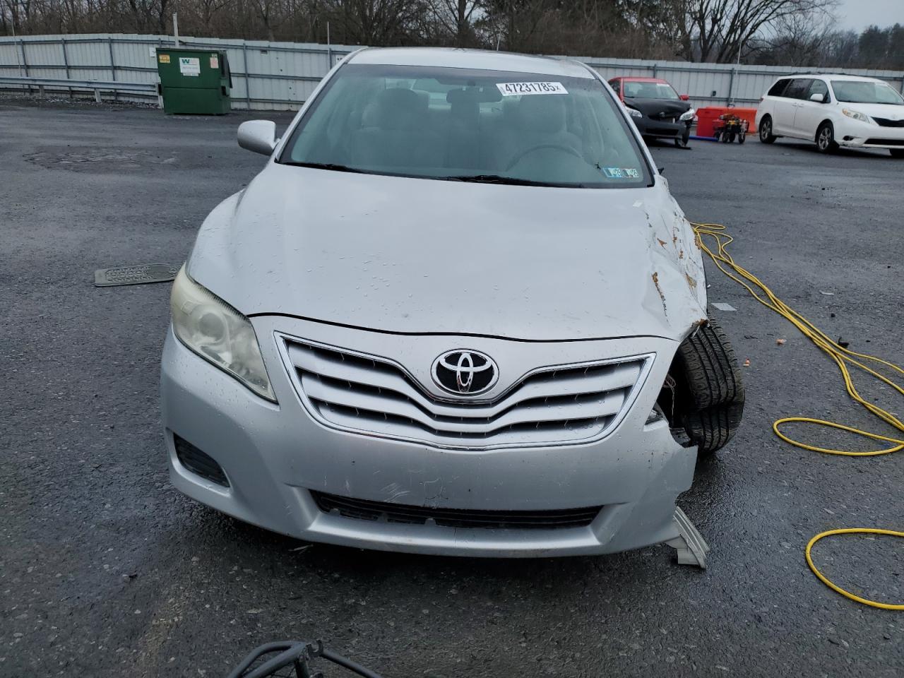 2011 Toyota Camry VIN 4T4BF3EK4BR217471 Copart auction photo, front end / mechanical damage thumbnail 5