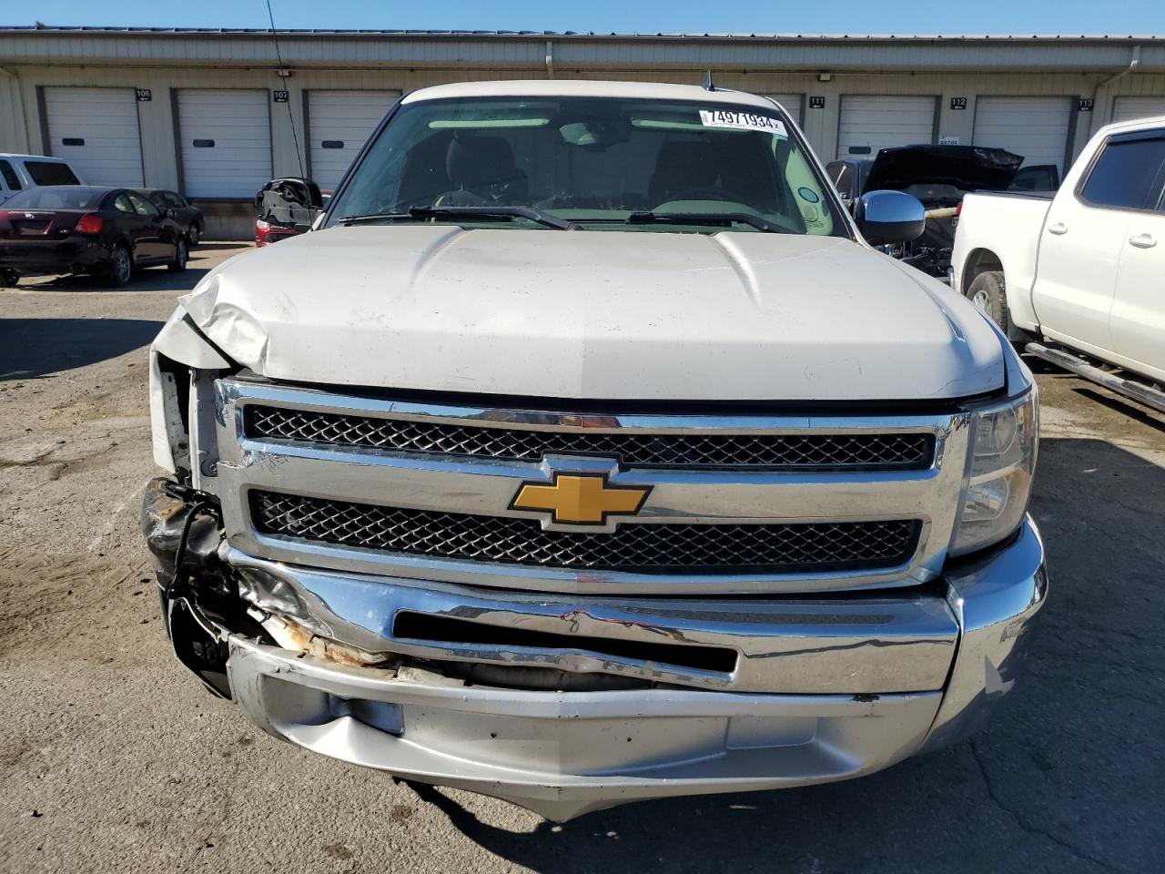 2013 Chevrolet Silverado VIN 1GCRCREA8DZ163520 Copart auction photo, front end damage thumbnail 5