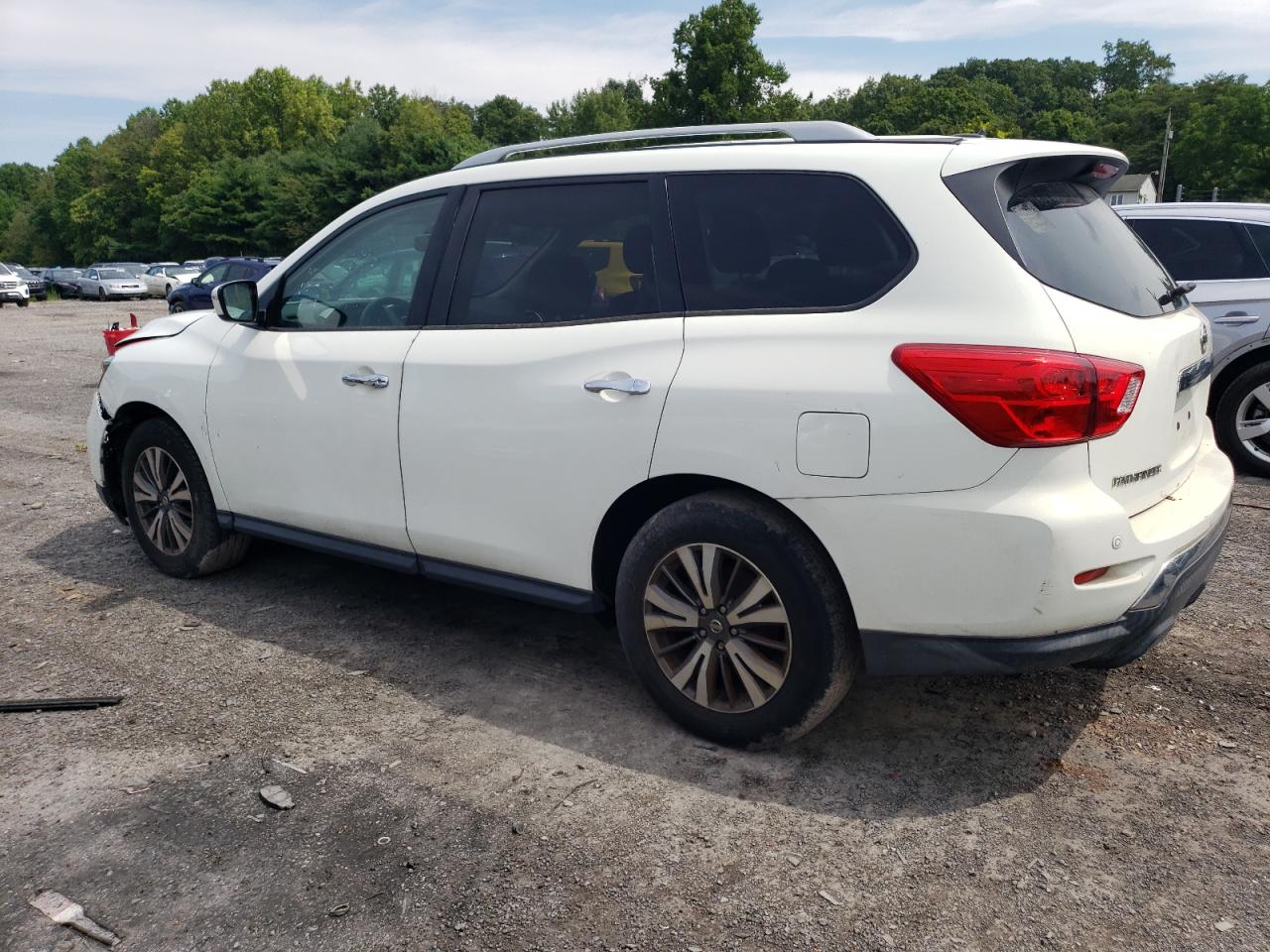 2017 Nissan Pathfinder VIN 5N1DR2MNXHC674266 Copart auction photo, front end damage thumbnail 2