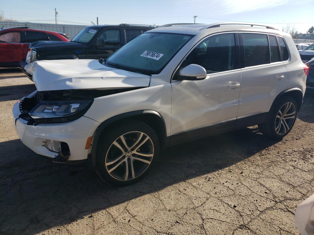 2017 Volkswagen Tiguan VIN WVGWV7AX4HW501638