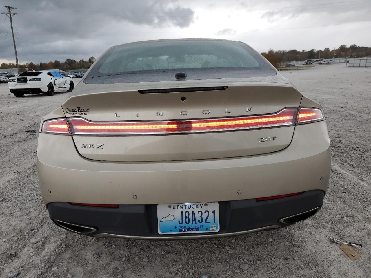 2017 Lincoln MKZ VIN 3LN6L5E99HR618978 Copart auction photo, front end damage thumbnail 6