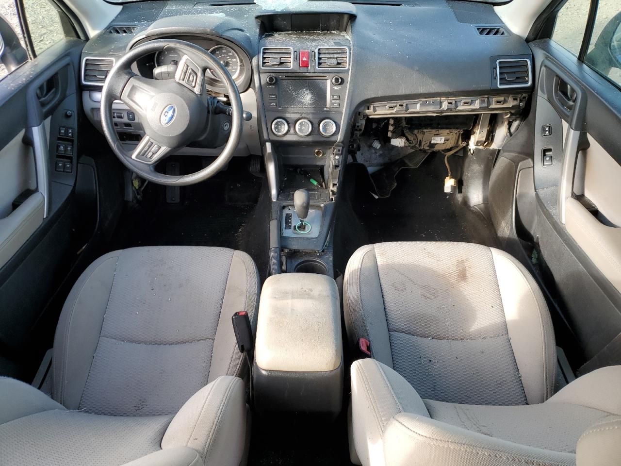 2016 Subaru Forester VIN JF2SJABC0GH521722 Copart auction photo, front end / side damage thumbnail 8