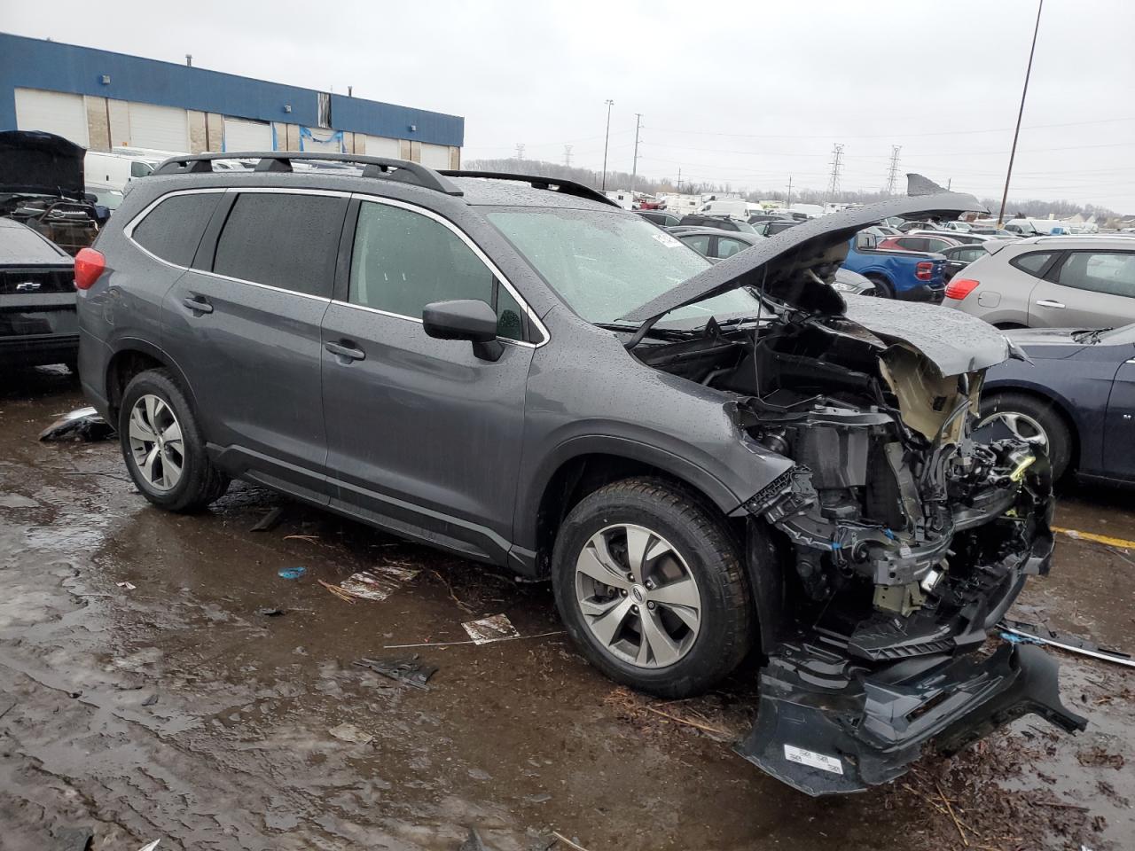 2021 Subaru Ascent VIN 4S4WMAFD1M3419957 Copart auction photo, front end damage thumbnail 4