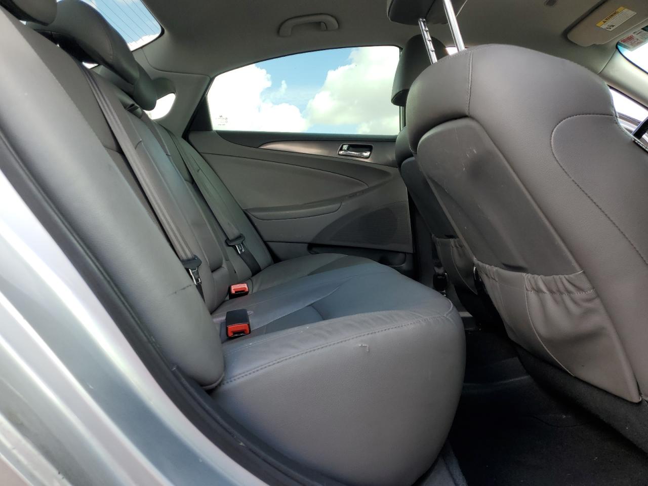 2012 Hyundai Sonata VIN KMHEC4A40CA041874 Copart auction photo, rear end damage thumbnail 10