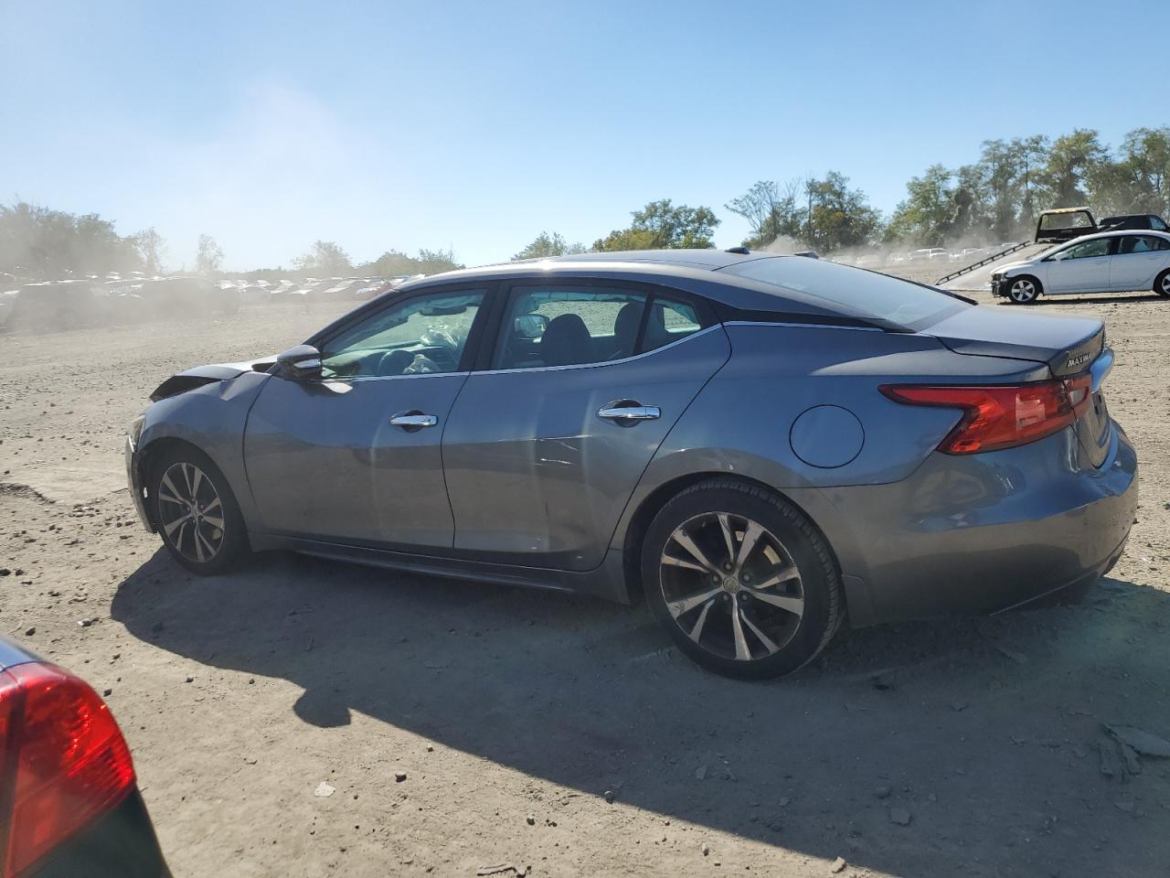 2016 Nissan Maxima VIN 1N4AA6AP3GC447453 Copart auction photo, front end / side damage thumbnail 2