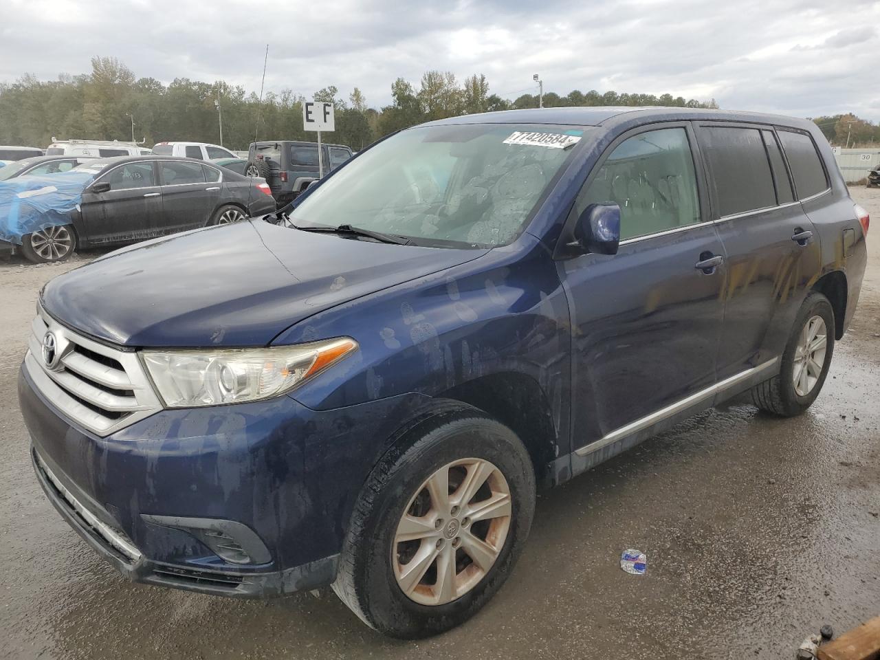 2012 Toyota Highlander VIN 5TDZA3EH6CS024521