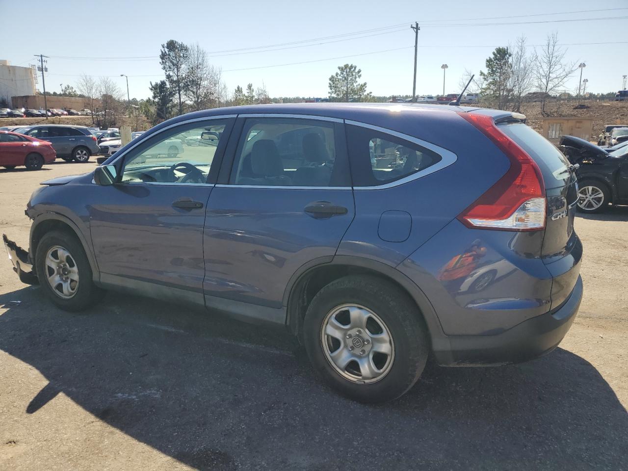 2014 Honda CR-V VIN 2HKRM3H34EH537038 Copart auction photo, front end damage thumbnail 2