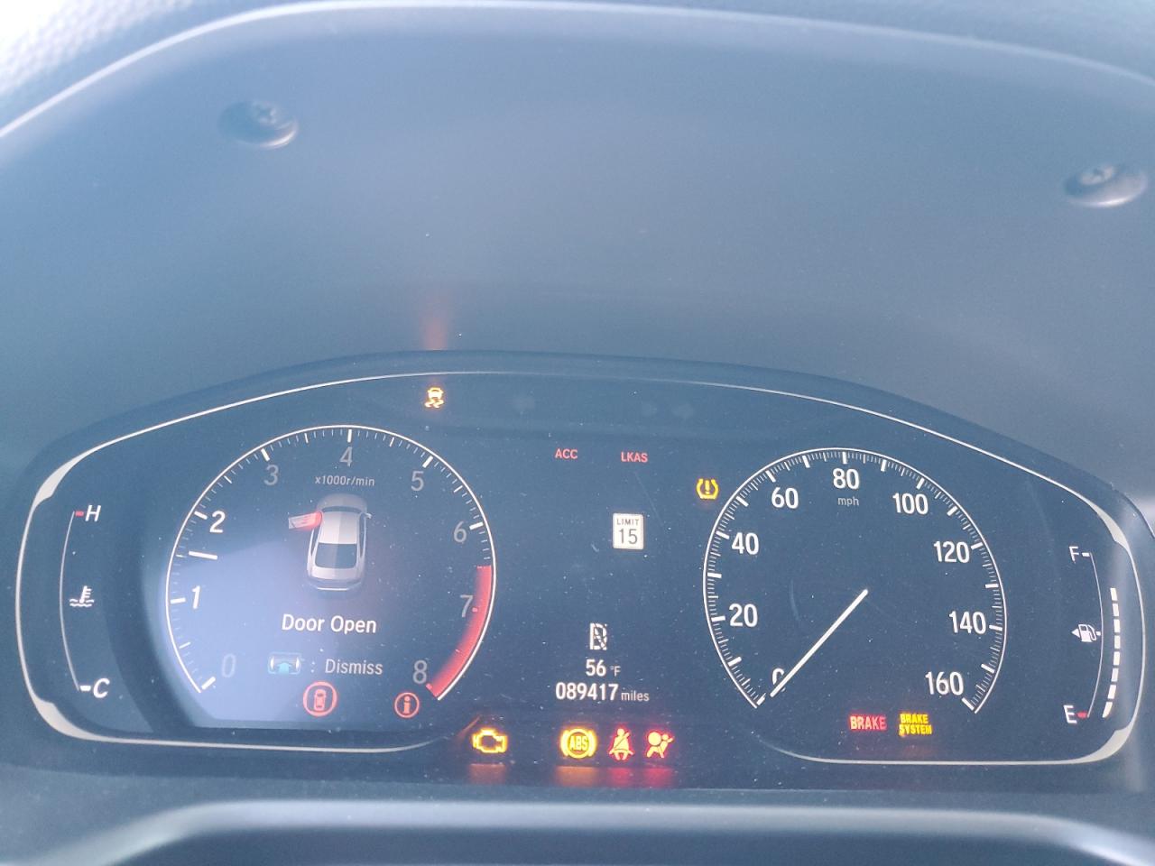 2018 Honda Accord VIN 1HGCV1F49JA175293 Copart auction photo, front end damage thumbnail 9