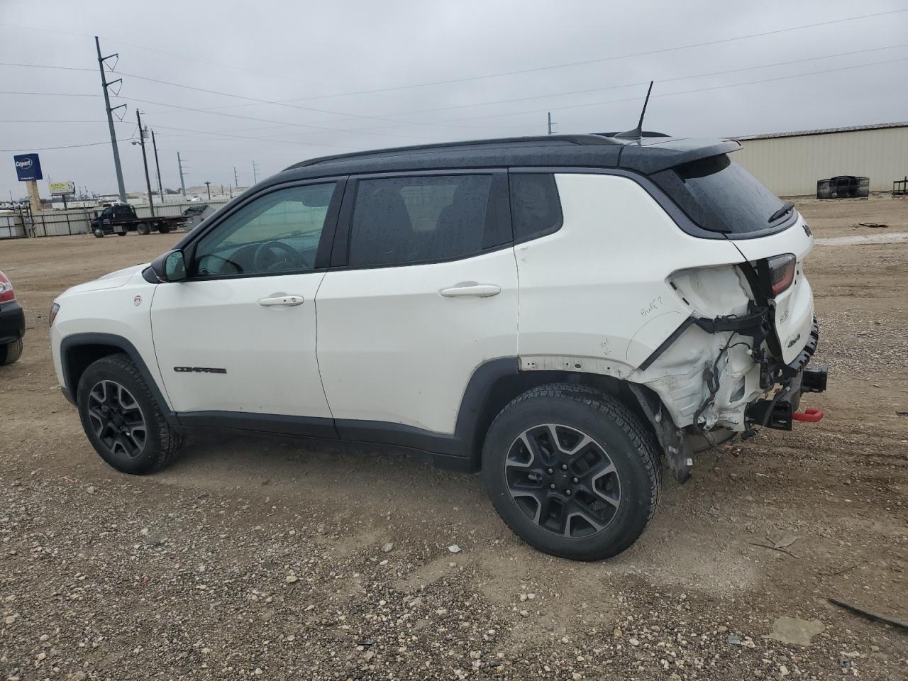 2019 Jeep Compass VIN 3C4NJDDB5KT714220 Copart auction photo, rear end damage thumbnail 2