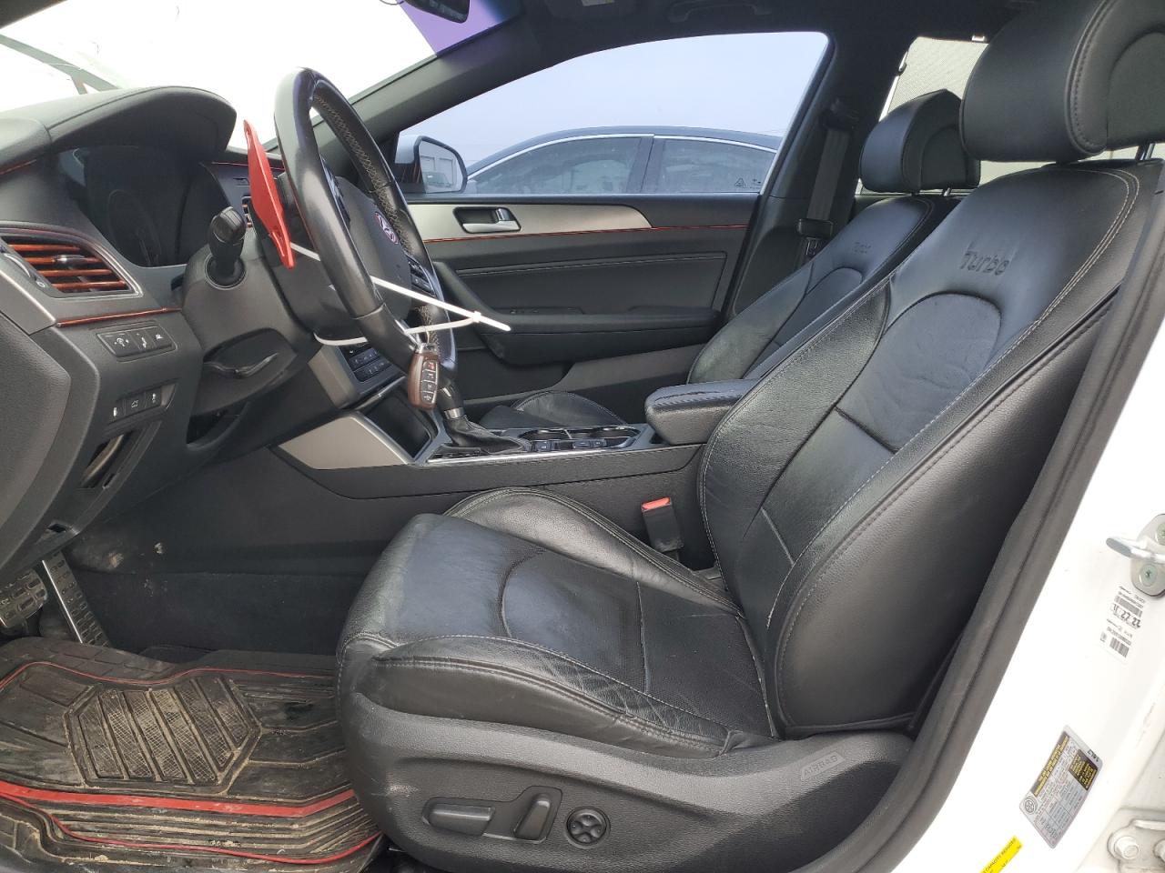 2015 Hyundai Sonata VIN 5NPE34AB7FH142586 Copart auction photo, rear end damage thumbnail 7