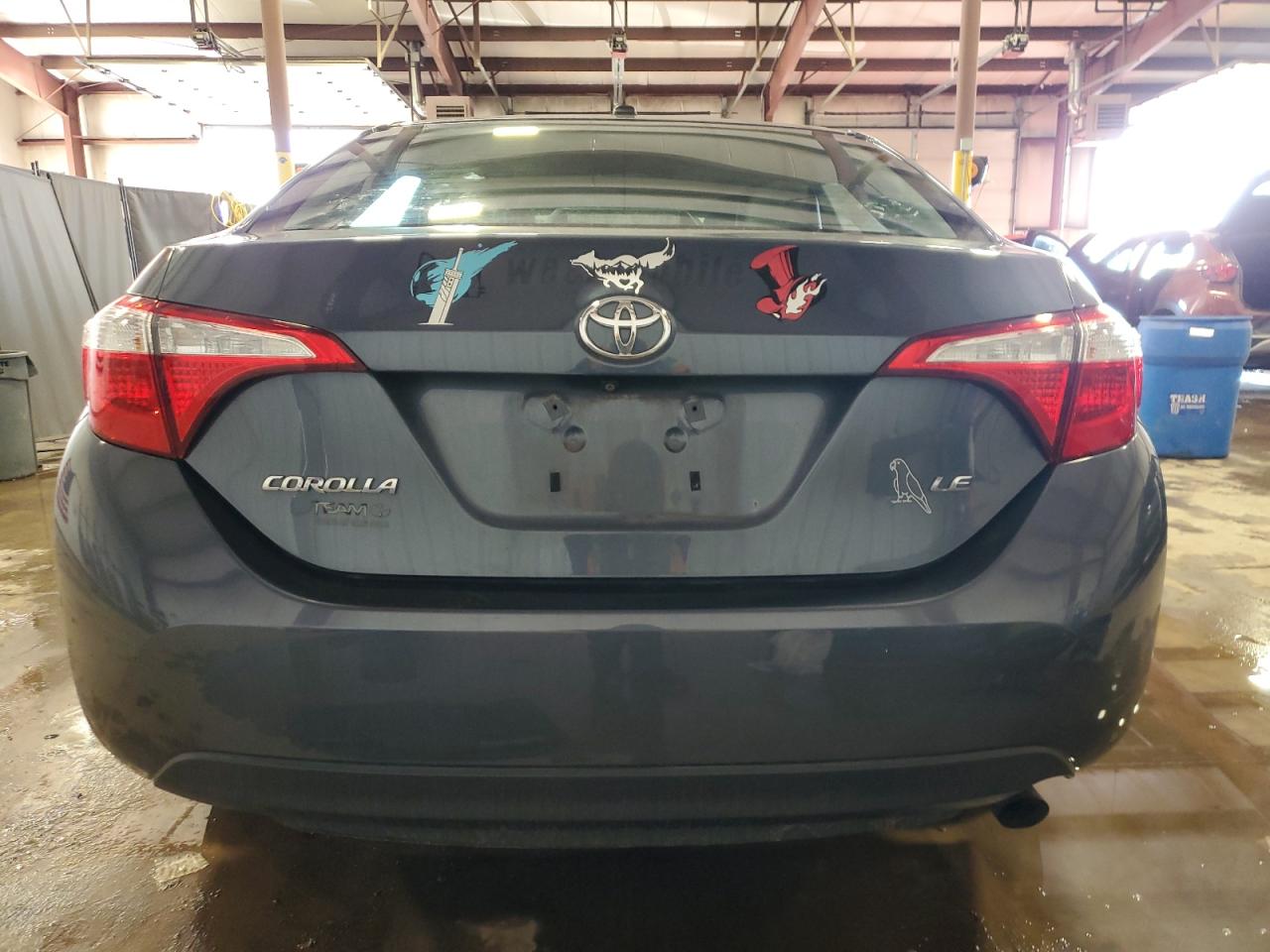 2015 Toyota Corolla VIN 2T1BURHE7FC422508 Copart auction photo, front end damage thumbnail 6