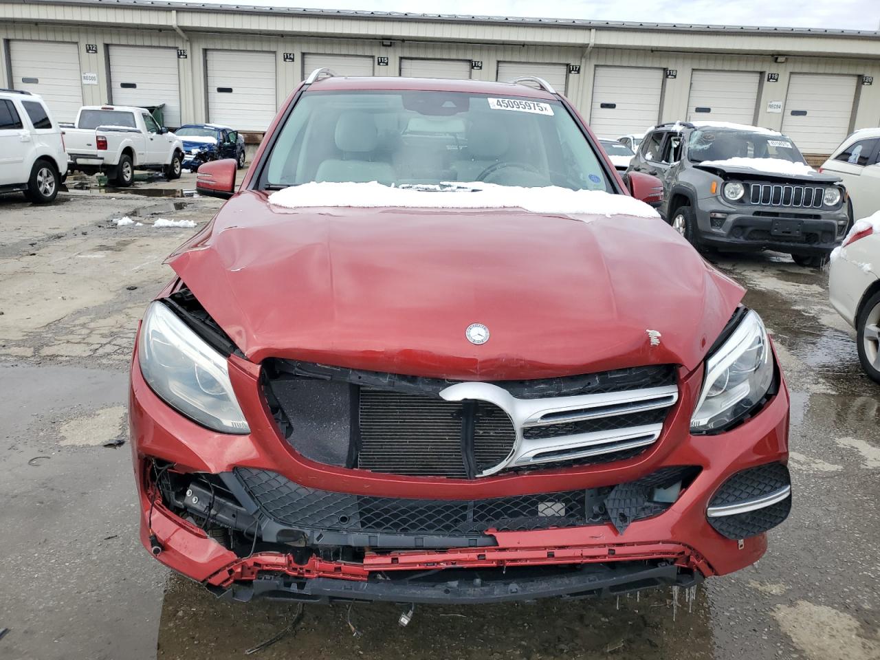 2016 Mercedes-Benz GLE VIN 4JGDA5HBXGA771552 Copart auction photo, front end damage thumbnail 5