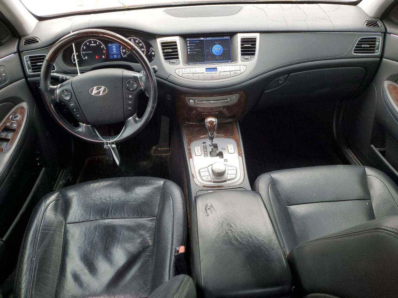 2010 Hyundai Genesis VIN KMHGC4DF3AU101521 Copart auction photo, front end damage thumbnail 8