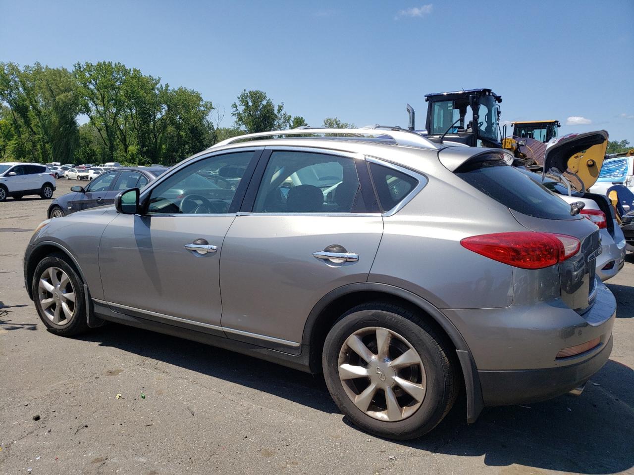 2008 Infiniti EX VIN JNKAJ09F38M354641 Copart auction photo, minor dent/scratches / vandalism damage thumbnail 2