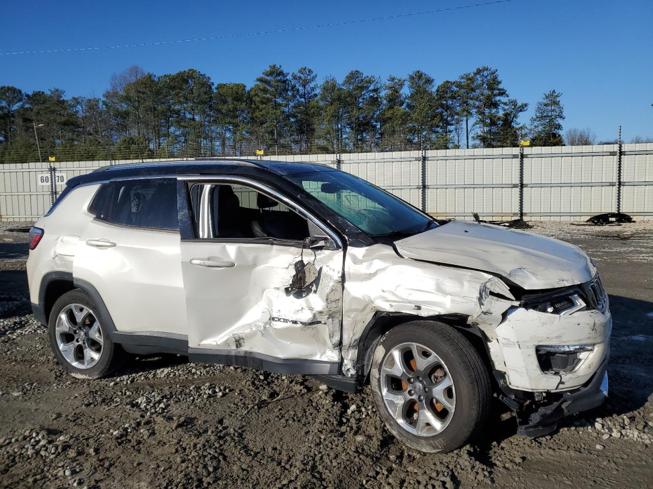 2018 Jeep Compass VIN 3C4NJCCB1JT487991 Copart auction photo, all over / mechanical damage thumbnail 4