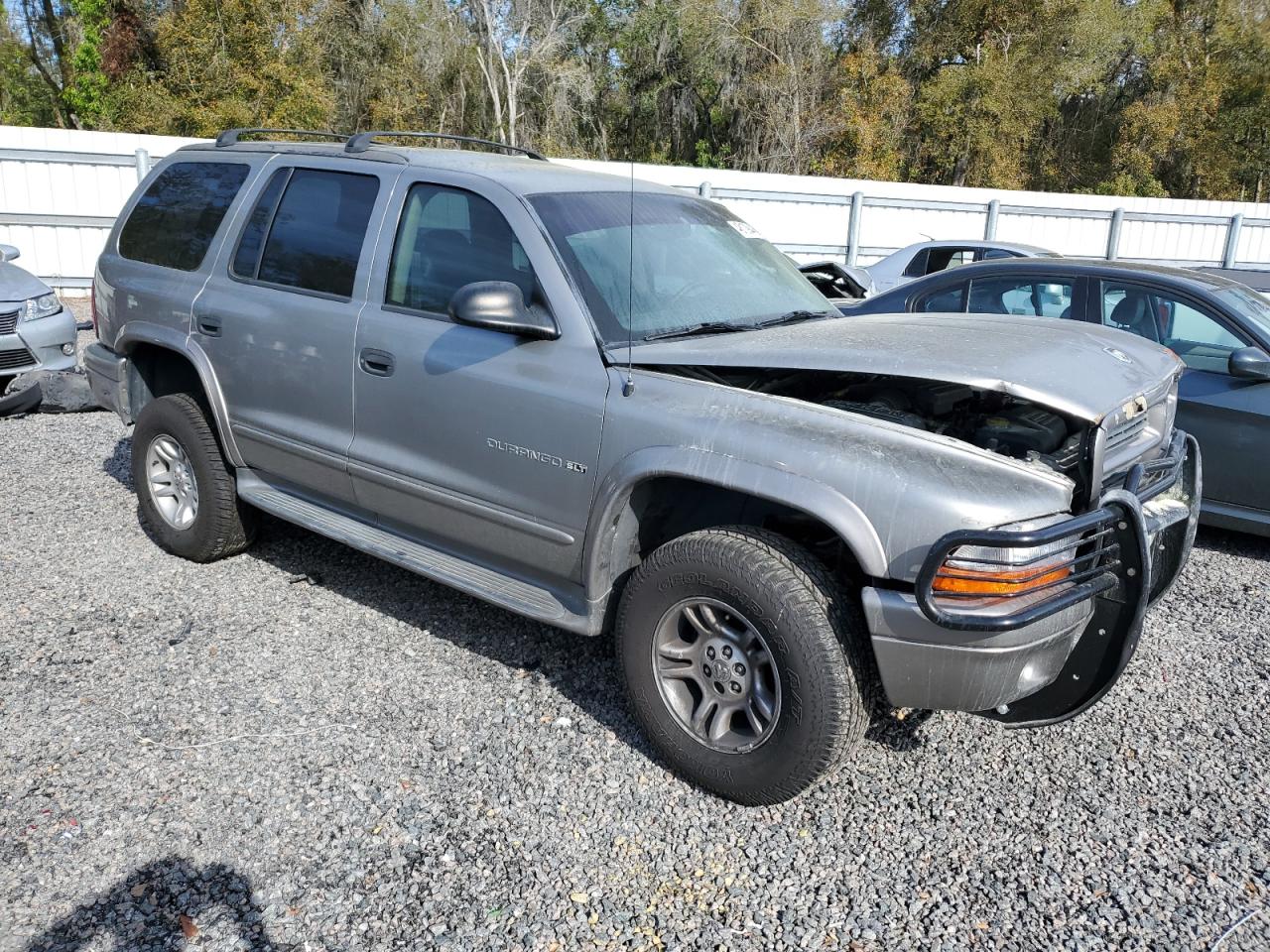 2001 Dodge Durango VIN 1B4HS28N01F598689 Copart auction photo, front end / rear end damage thumbnail 4