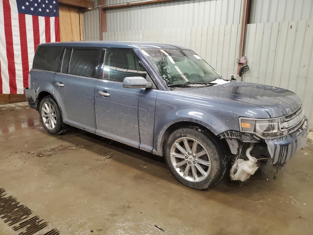 2018 Ford Flex VIN 2FMHK6D85JBA17050 Copart auction photo, front end / rear end damage thumbnail 4