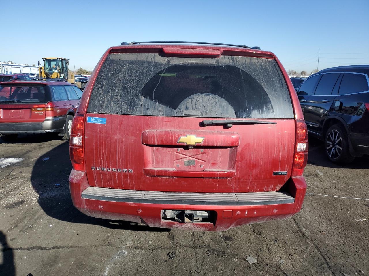 2012 Chevrolet Suburban VIN 1GNSKJE76CR209944 Copart auction photo, front end damage thumbnail 6