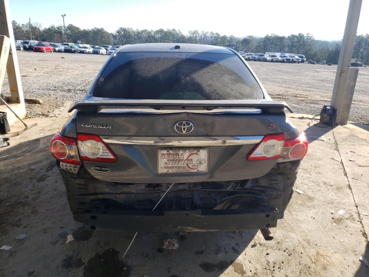 2012 Toyota Corolla VIN 2T1BU4EEXCC761508 Copart auction photo, front end / mechanical damage thumbnail 6