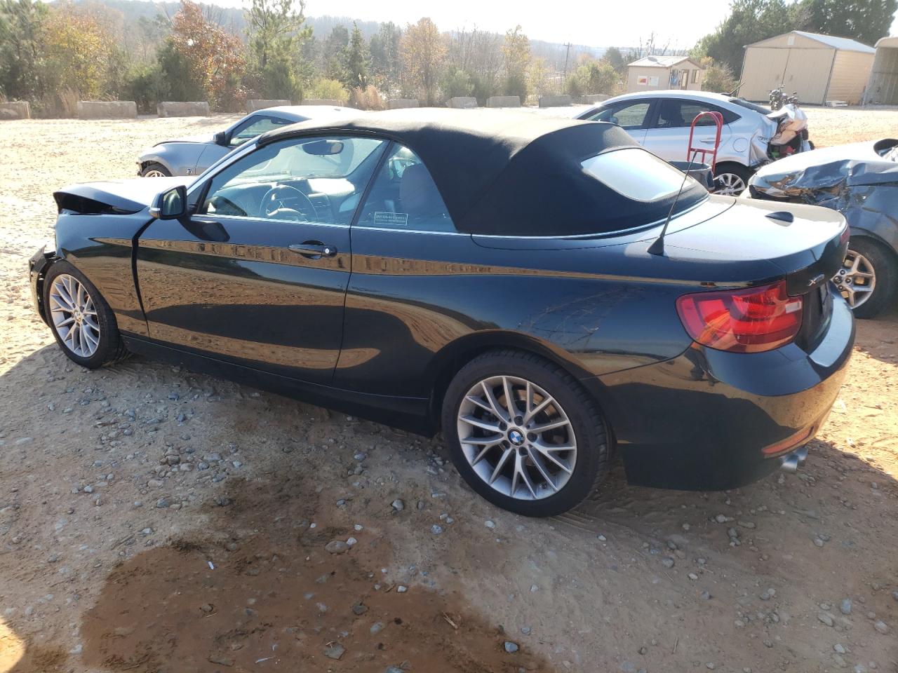 2015 BMW 2er VIN WBA1K7C58FV472566 Copart auction photo, front end damage thumbnail 2