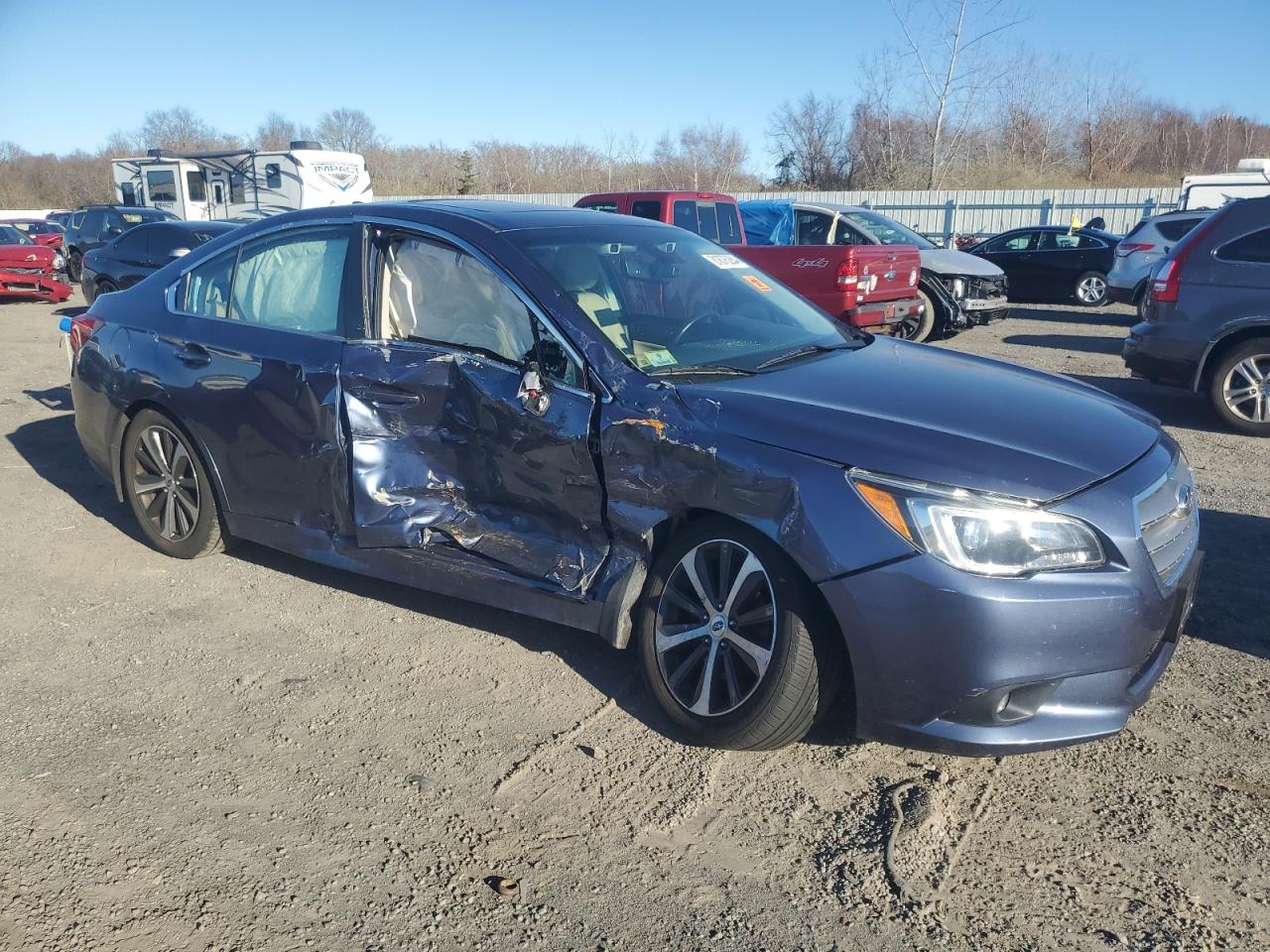 2017 Subaru Legacy VIN 4S3BNAN6XH3034003 Copart auction photo, biohazard/chemical / side damage thumbnail 4