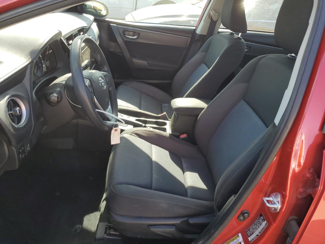 2017 Toyota Corolla VIN 5YFBURHE4HP711168 Copart auction photo, rear end damage thumbnail 7
