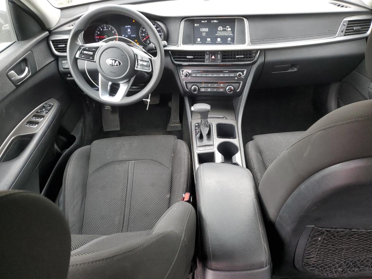2020 KIA Optima VIN 5XXGT4L39LG396015 Copart auction photo, front end / side damage thumbnail 8