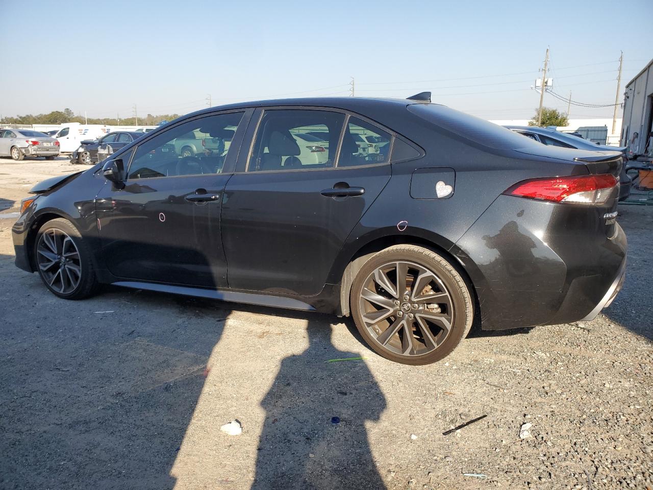 2021 Toyota Corolla VIN JTDP4MCEXMJ073829 Copart auction photo, front end / minor dent/scratches damage thumbnail 2