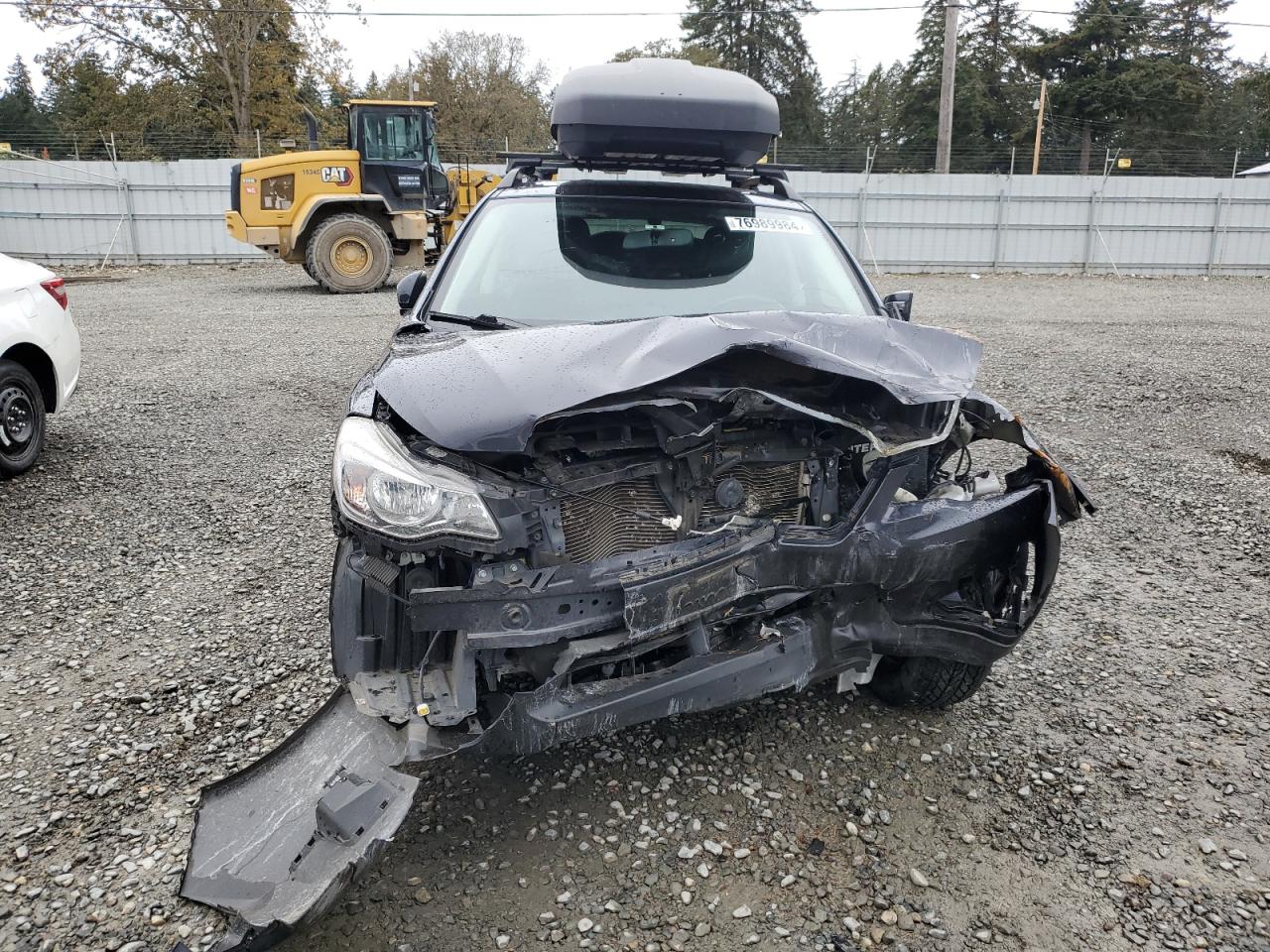 2016 Subaru XV VIN JF2GPAKC4GH319521 Copart auction photo, front end / side damage thumbnail 5