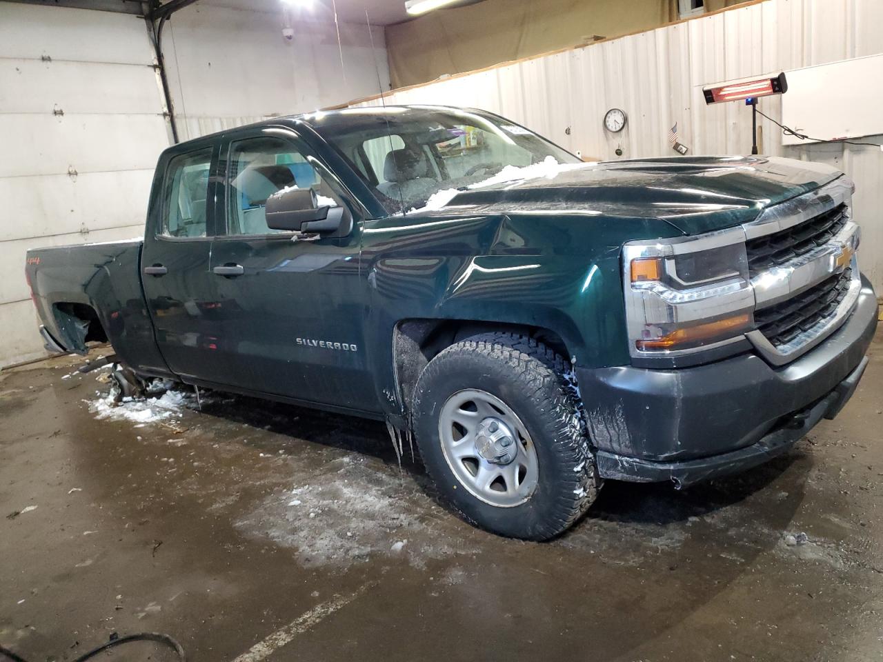 2018 Chevrolet Silverado VIN 1GCVKNEC1JZ265667 Copart auction photo, undercarriage / side damage thumbnail 4