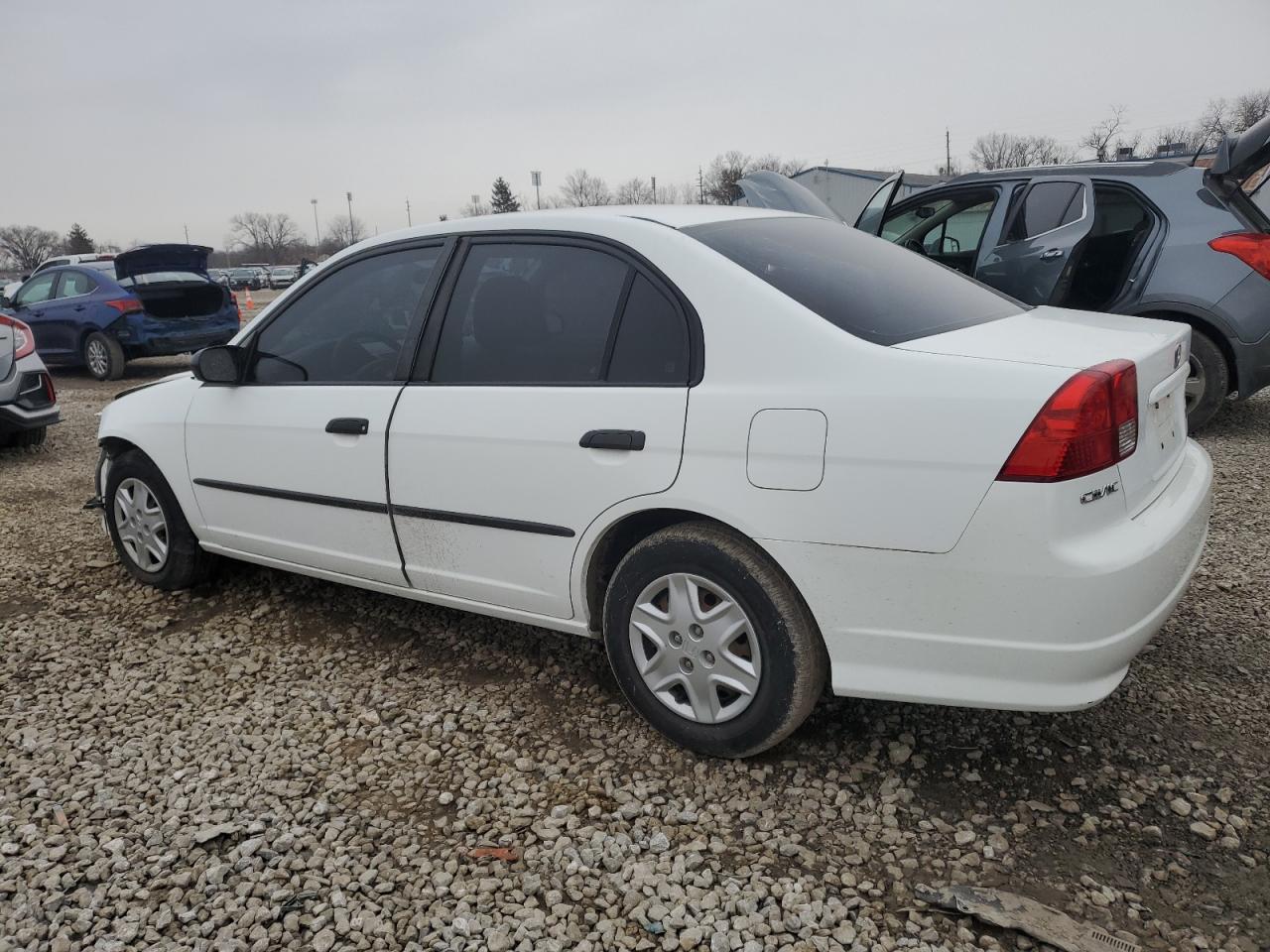 2004 Honda Civic VIN 2HGES16394H643991 Copart auction photo, front end damage thumbnail 2