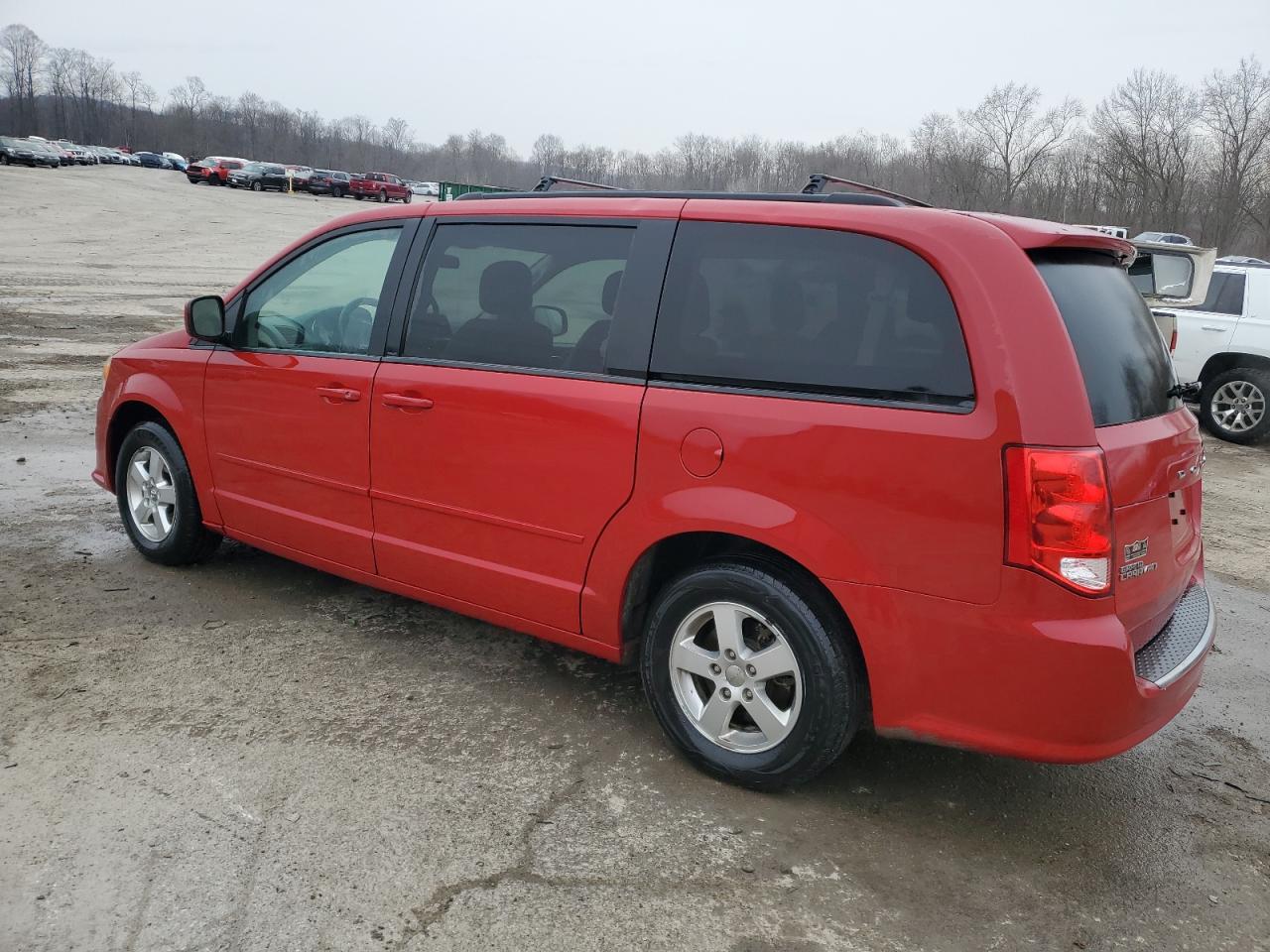 2012 Dodge Caravan VIN 2C4RDGCG5CR211167 Copart auction photo, front end damage thumbnail 2
