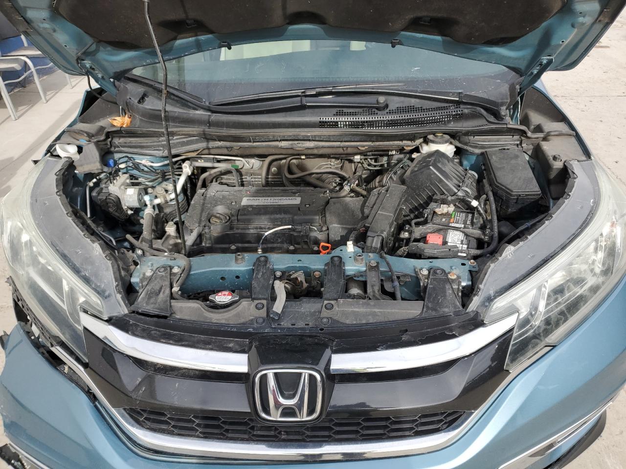 2015 Honda CR-V VIN 2HKRM4H52FH642072 Copart auction photo, front end / side damage thumbnail 12