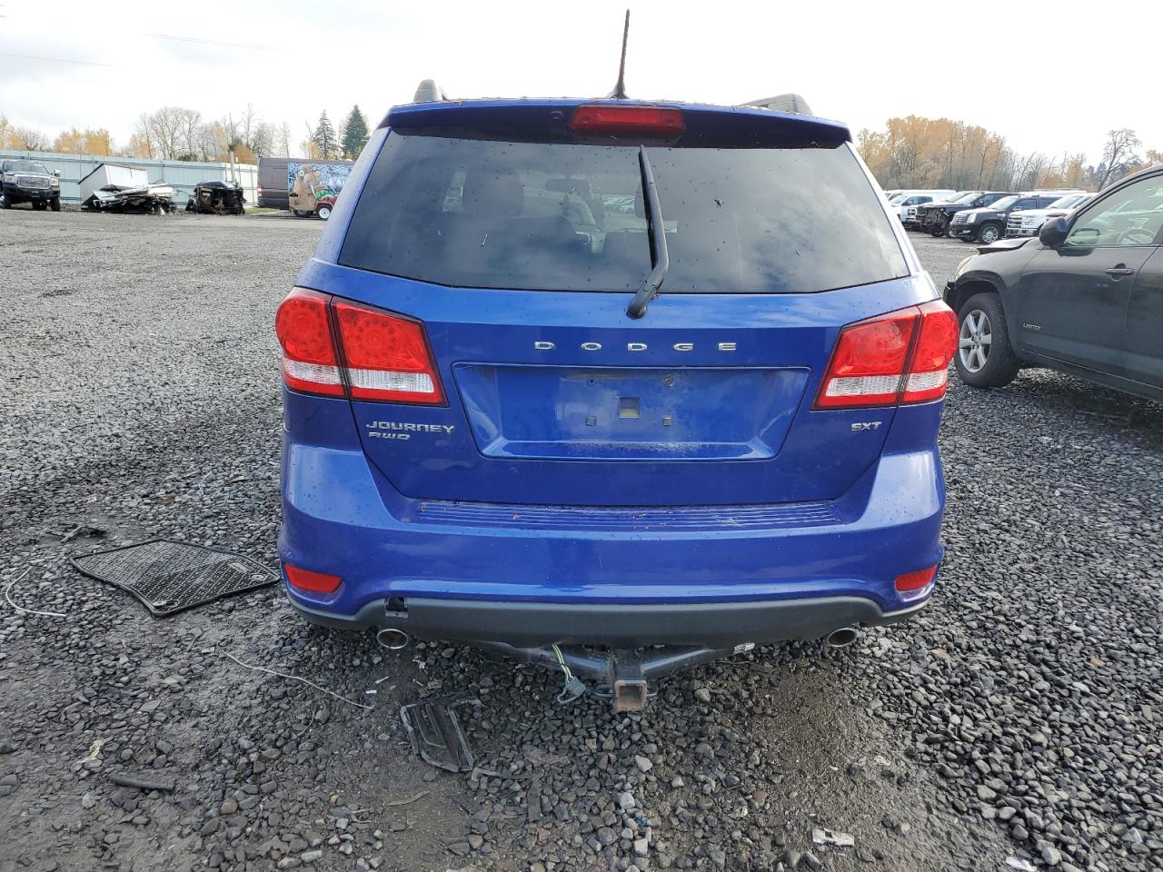2012 Dodge Journey VIN 3C4PDDBG7CT362094 Copart auction photo, side / undercarriage damage thumbnail 6