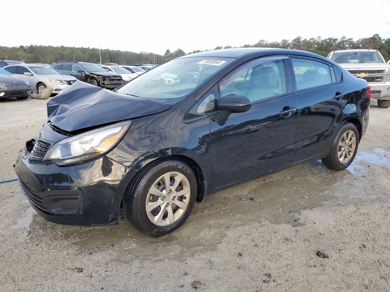 2015 KIA Rio VIN KNADM4A34F6502616
